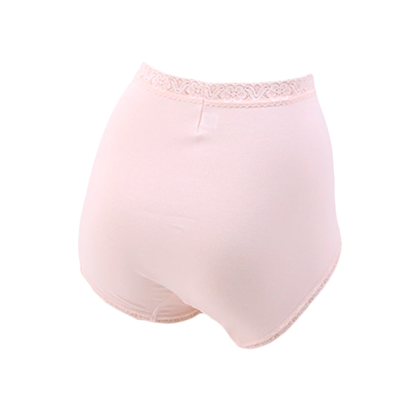 深ばき ショーツ 綿 レディース M~3L (ゆったり パンツ 下着 大きいサイズ 3l インナー 深履き 締め付けない 日本製)