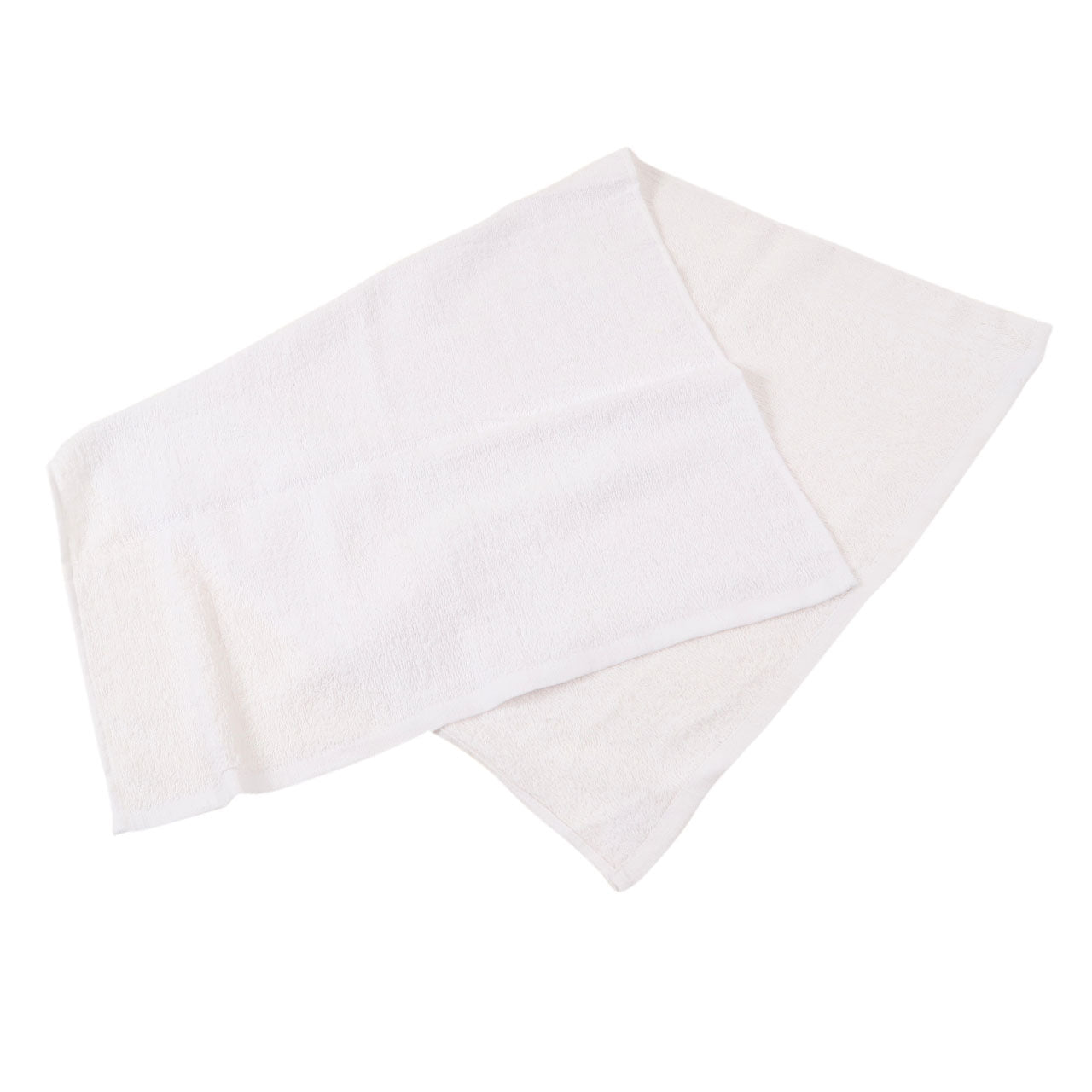 320匁 極小白バスタオル 12枚組 約50×85cm (白タオル 洗顔 洗面 綿100% まとめ買い) (送料無料) (在庫限り)