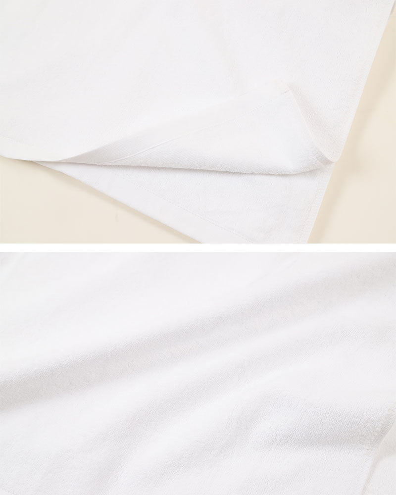 1400匁 白バスタオル 12枚組 約70×140cm (バスタオル やわらか 綿100% まとめ買い) (送料無料) (在庫限り)