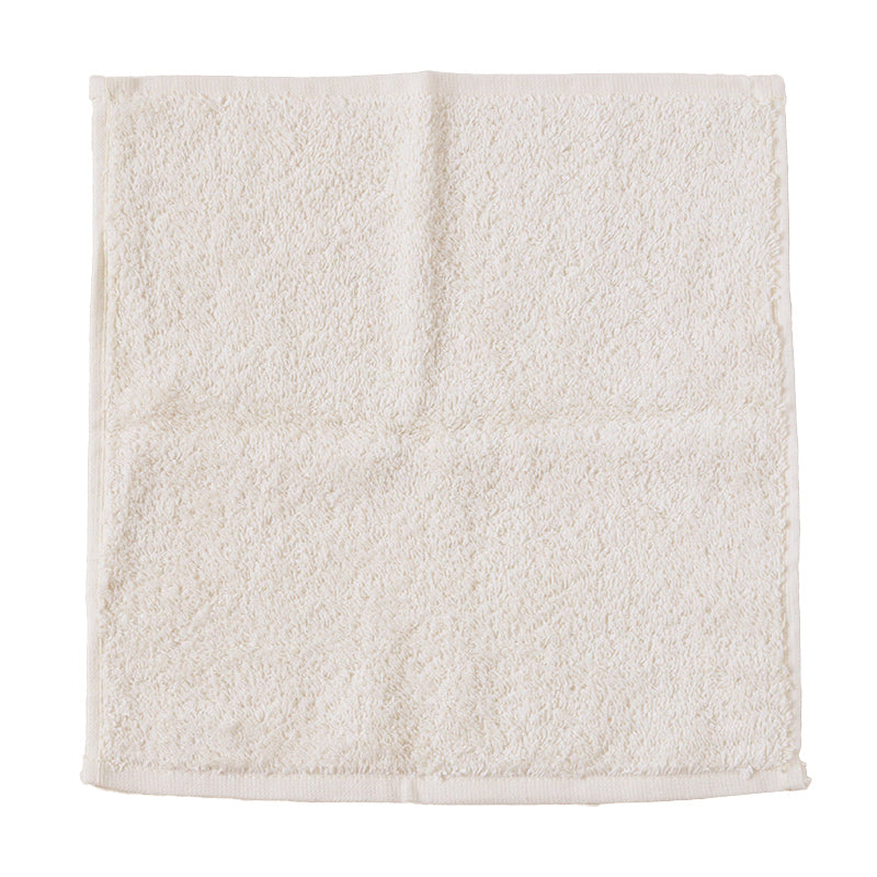 ハンドタオル ハンカチ オーガニックコットン 無地 綿100% キッズ 子供 保育園 幼稚園 約20cm×20cm プチハンドタオル ウォッシュタオル おしぼりタオル 子供用タオル 入園