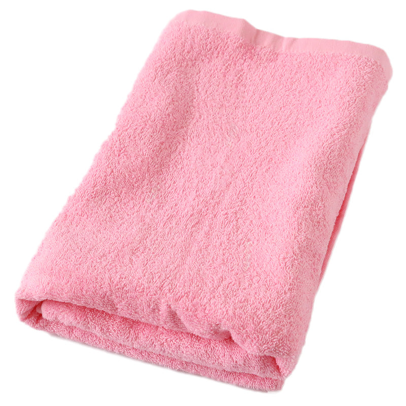 エステ用 21番手単糸 バスタオル標準厚(900匁) 約65cm×130cm 標準厚地 綿100% 無地 ホテルタオル