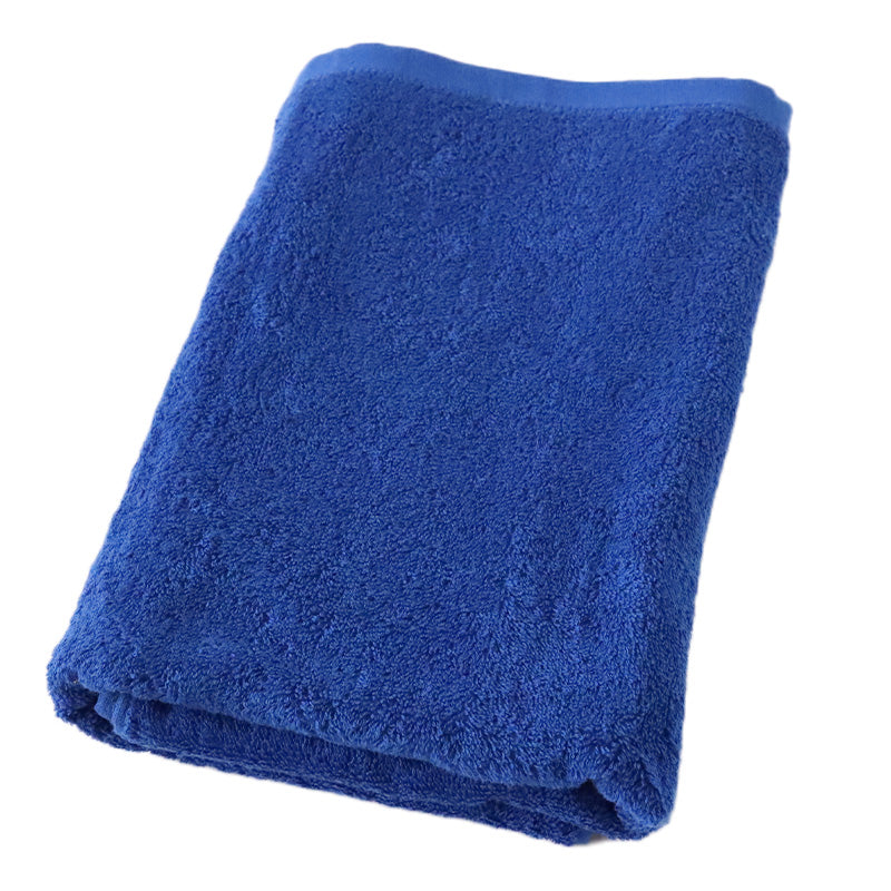 エステ用 21番手単糸 バスタオル標準厚(900匁) 約65cm×130cm 標準厚地 綿100% 無地 ホテルタオル