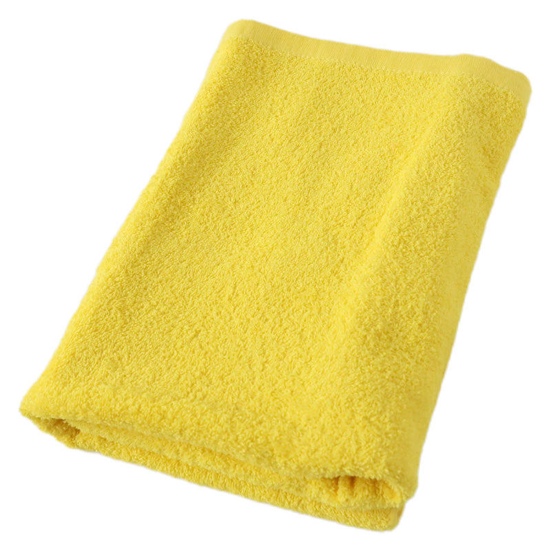 エステ用 21番手単糸 バスタオル標準厚(900匁) 約65cm×130cm 標準厚地 綿100% 無地 ホテルタオル