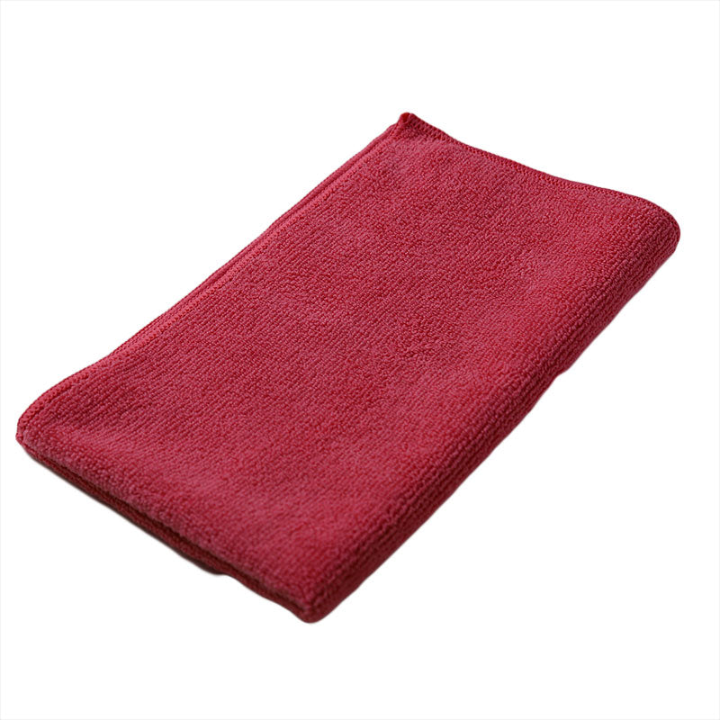 マイクロファイバー クリーナー タオル 掃除用 清掃 洗車 ホコリ 吸水性 吸水力 クリーニングクロス 無地 白 青 黄色 約30×50cm