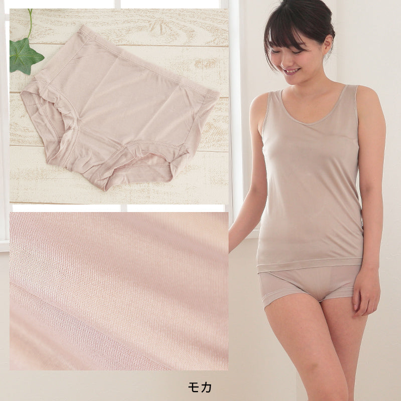 シルク ボクサーショーツ シルク100% ショーツ レディース 一分丈 M~LL 1分丈 パンツ 薄手 女性 下着 インナー 締め付けない ボックスショーツ ボーイズレッグ