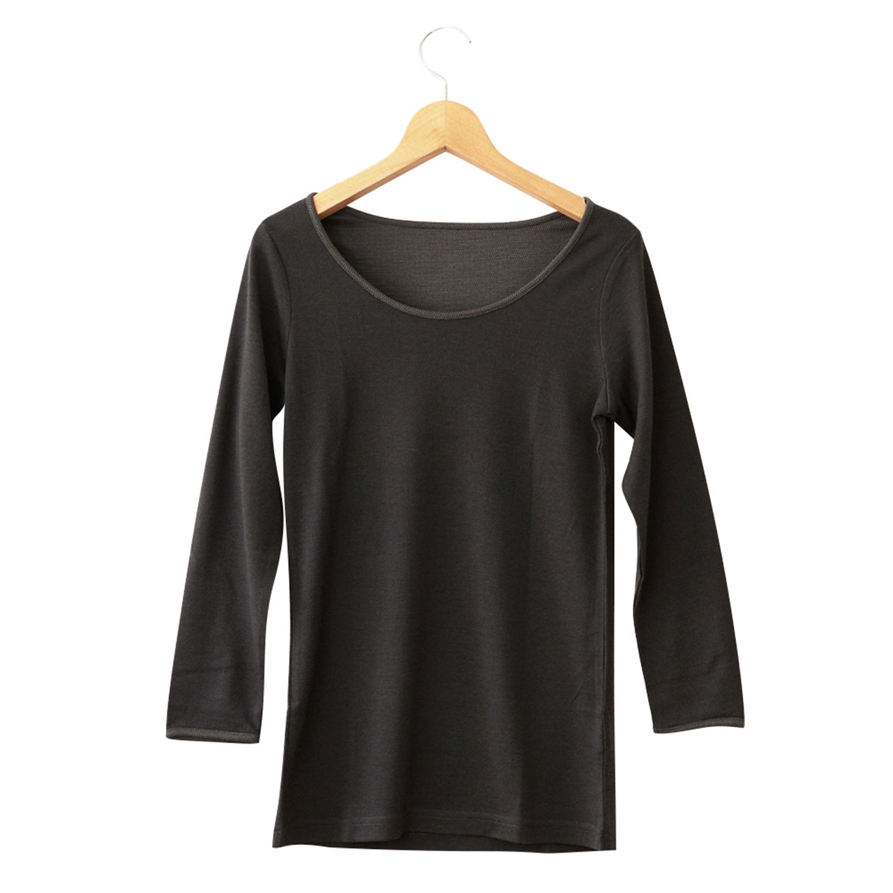 シルク ウール インナー レディース 長袖 シャツ 8分袖 M~LL 肌側 シルク100% 外側 ウール100% 長袖インナー 女性 肌着 下着 uvカット 敏感肌 冷え取り 冷え対策 大きいサイズ 大きめ 温活 あったか 防寒 柔らか 肌に優しい (送料無料)