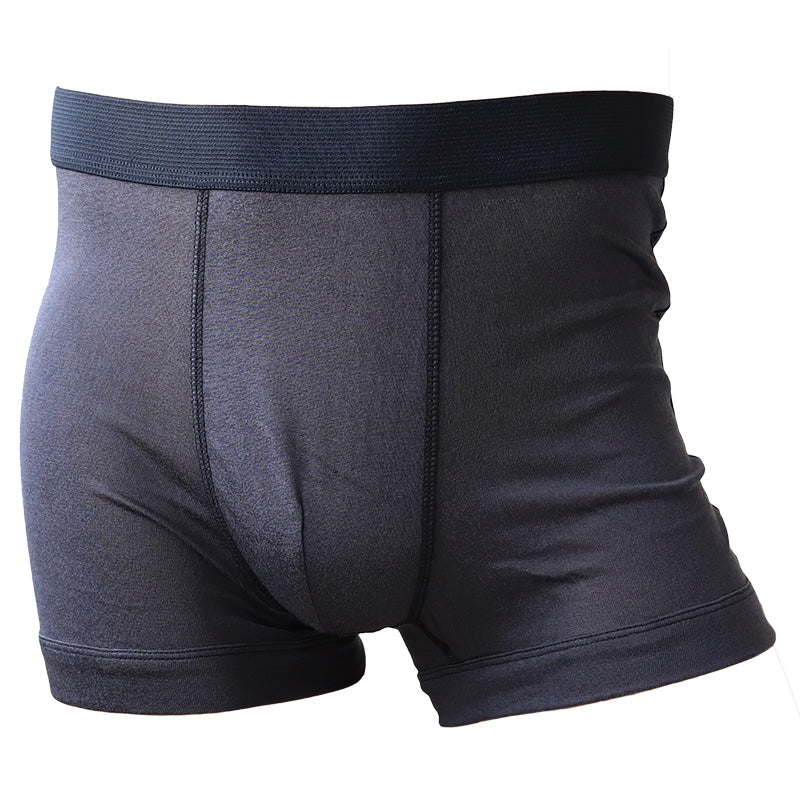 シルクコットン ボクサーパンツ メンズ M~LL ボクサーブリーフ パンツ 下着 男性 インナー 絹 綿 敏感肌 肌に優しい ギフト 贈り物 父の日 プレゼント