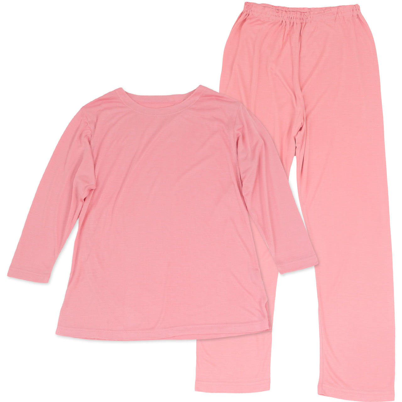 シルク100% パジャマ レディース 長袖 ニット M L LL シルク シルクニット 薄手 部屋着 ルームウェア 上下セット おしゃれ かわいい 女性 春 夏 秋 絹100% ナイトウェア 寝間着 敬老の日 ギフト 母の日 (送料無料)