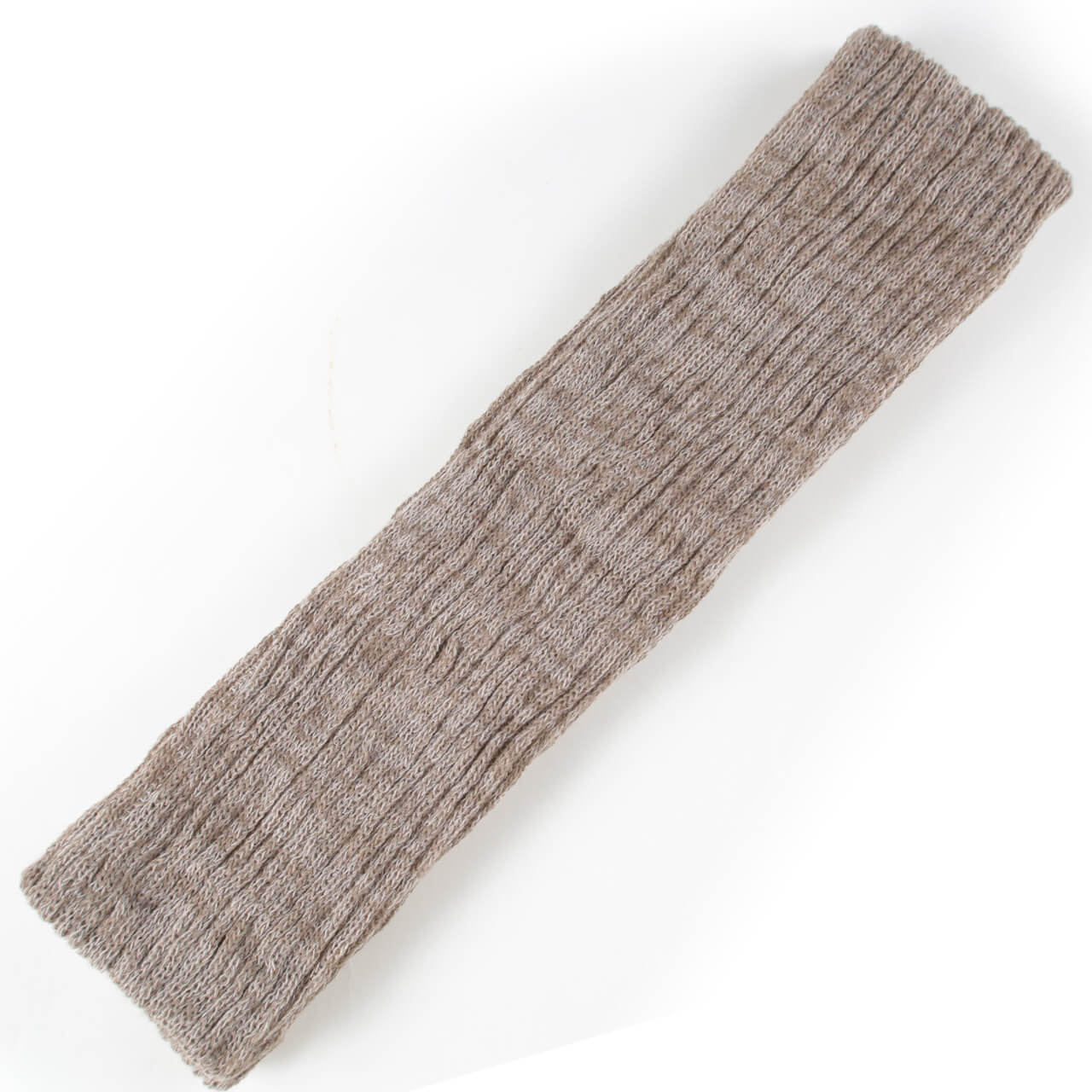 レッグウォーマー シルク レディース ロング 靴下 二重編み 総丈約45cm (絹 ゆったり 締め付けない アームカバー) (在庫限り)