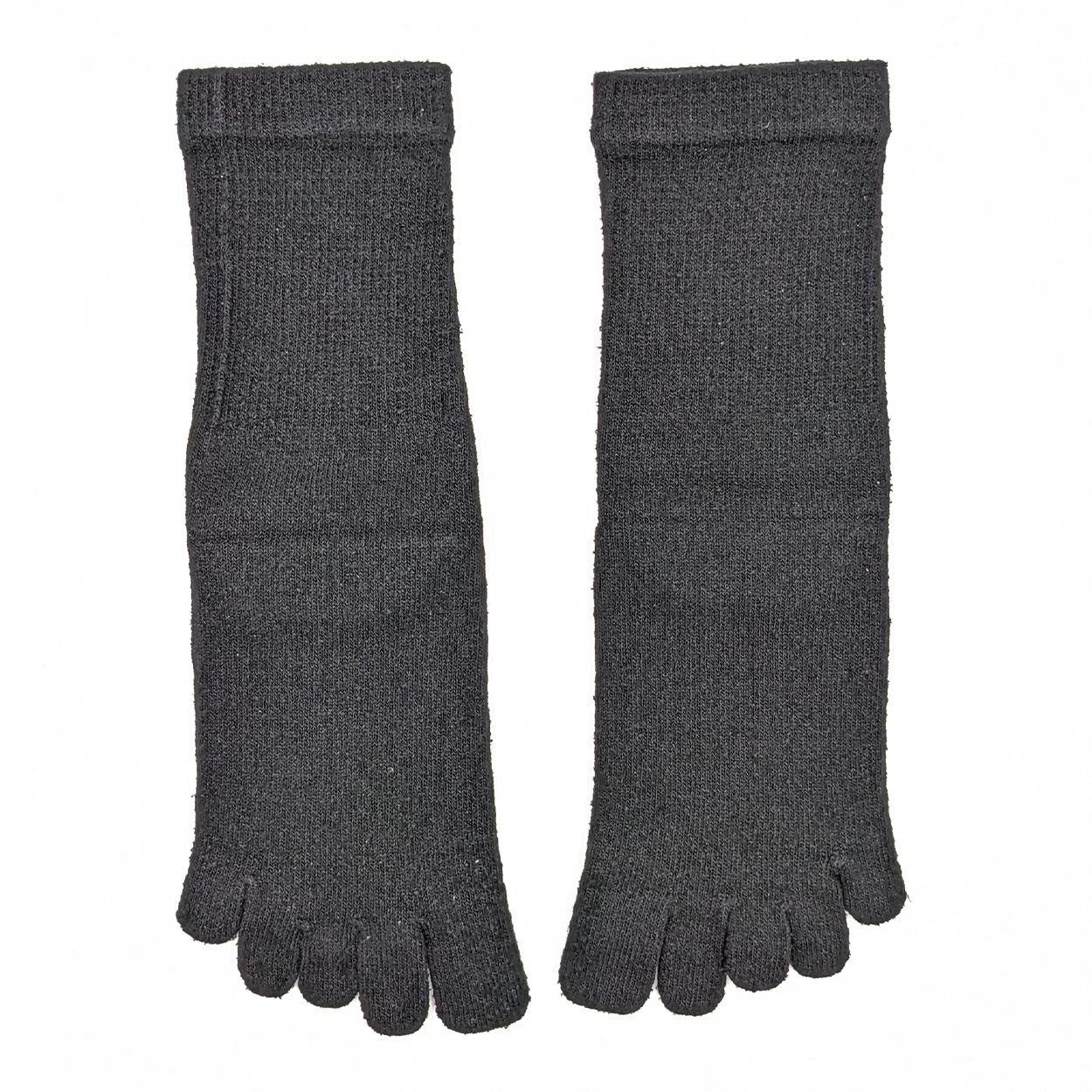 シルク 5本指ソックス レディース 靴下 クルーソックス 23-25cm 女性 五本指 ソックス 5本指靴下