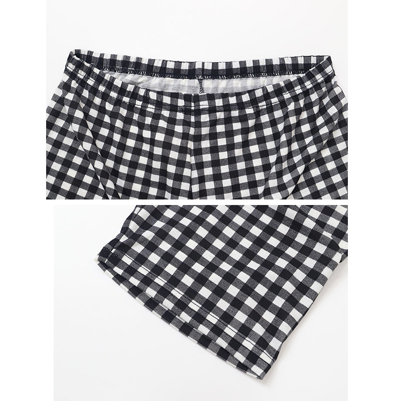 ルームパンツ レディース ステテコ 7分丈 おにわパンツ M-L L-LL 部屋着 ズボン ルームウェア ボトム パジャマ リラックス 婦人 女性 シャレテコ すててこ