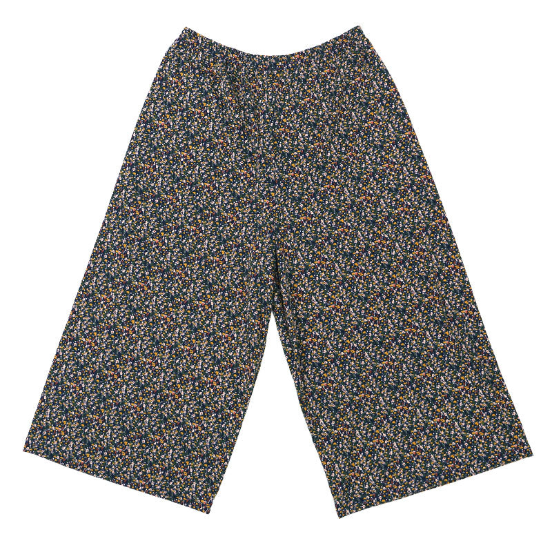 ルームパンツ レディース 夏 ステテコ ワイドパンツ 8分丈 ボトム M-L L-LL 部屋着 ズボン ルームウェア パジャマ リラックス 婦人 女性 シャレテコ すててこ