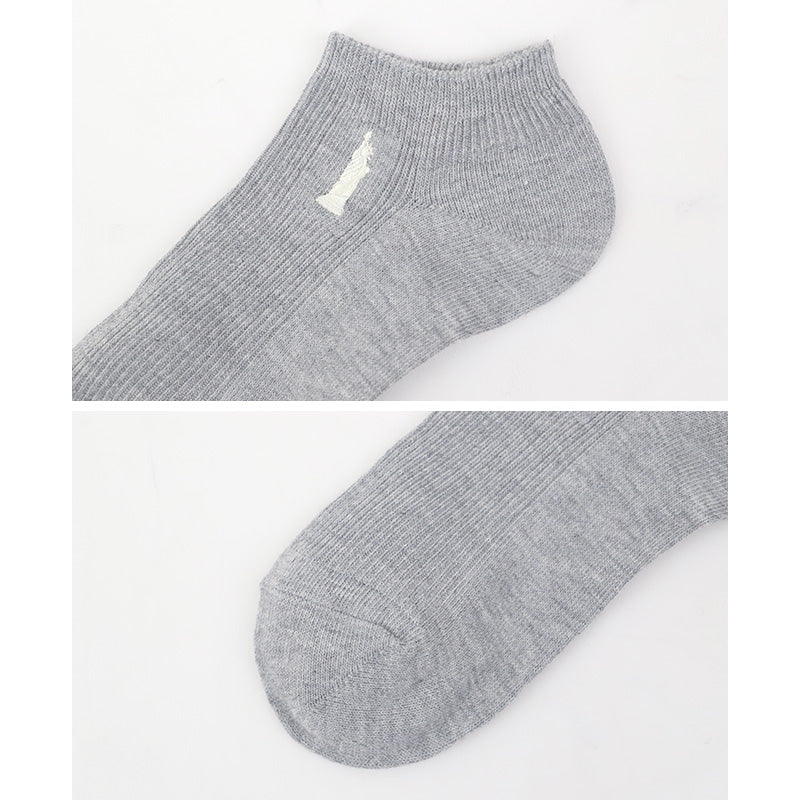 靴下 キッズ 子供 ソックス スポーツ 19 - 24cm くつ下 くつした 綿混 コットン 学生 制服 女子 小学生 中学生 高校生 EAST BOY イーストボーイ