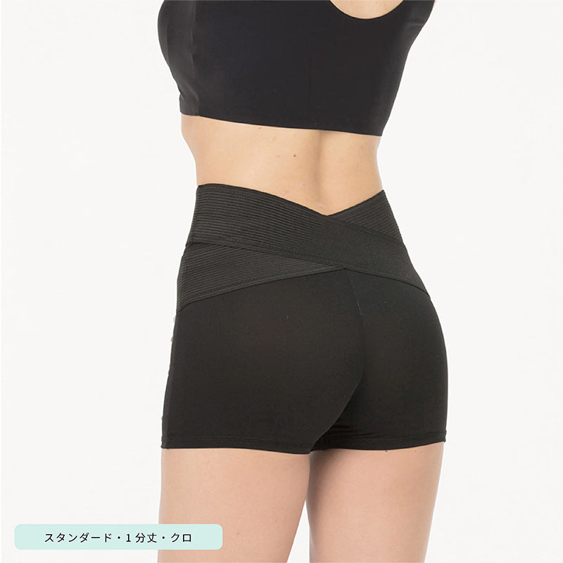 レギンス レディース 1分丈 M ~ 3L スパッツ インナー 下着 女性 ストレッチ 快適 伸縮 お腹ぽっこり 大きいサイズ 下腹 着圧 加圧 着痩せ 補正 補正下着 補整 補整下着 ガードル