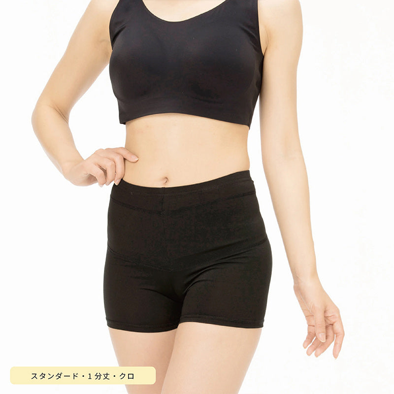 レギンス レディース 1分丈 M ~ 3L スパッツ インナー 下着 女性 ストレッチ 快適 伸縮 大きいサイズ 下腹 着圧 加圧 着痩せ 補正 補正下着 補整 補整下着 骨盤 ガードル
