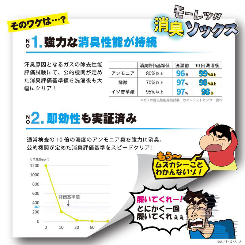 ひろしコラボソックス リブクルーソックス メンズ 靴下 23-25cm・27-29cm ビジネスソックス スクールソックス カジュアル 消臭 男性 男子 紳士 クルーソックス