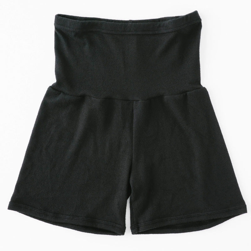 レギンス 2分丈 レディース 腹巻きパンツ 腹巻付き スパッツ 柔らかい 防寒 はらまき あったか M-L・L-LL 静電防止 ストレッチ 薄起毛 響きにくい 底冷え 暖かい 温活