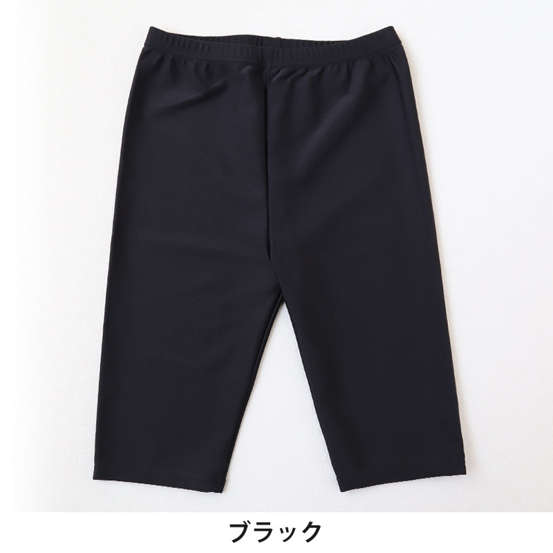日本製 キッズ スポーツ UV レギンス 5分丈 105cm~180cm ( スポーツインナー 子供 uvカット ジュニア 男の子 女の子 スパッツ )