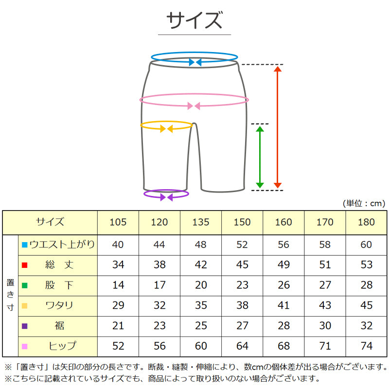 日本製 キッズ スポーツ UV レギンス 5分丈 105cm~180cm ( スポーツインナー 子供 uvカット ジュニア 男の子 女の子 スパッツ )