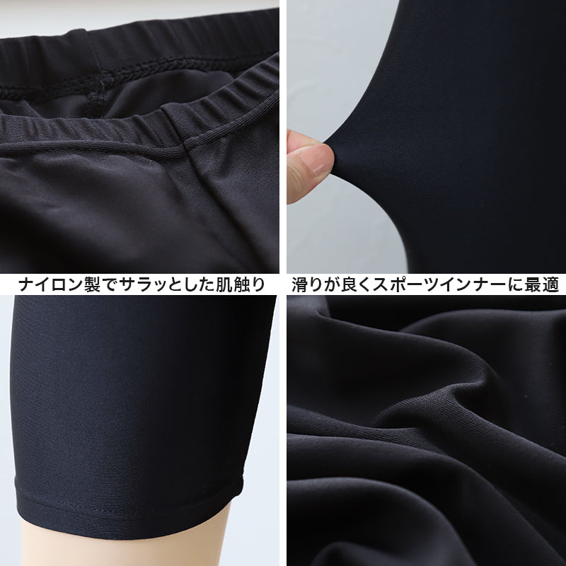 日本製 キッズ スポーツ UV レギンス 7分丈 105cm~180cm スポーツインナー 子供 uvカット ジュニア 男の子 女の子 スパッツ