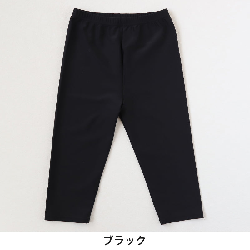 日本製 キッズ スポーツ UV レギンス 7分丈 105cm~180cm スポーツインナー 子供 uvカット ジュニア 男の子 女の子 スパッツ