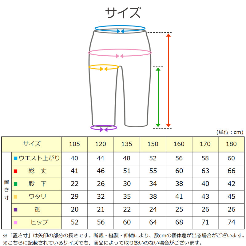 日本製 キッズ スポーツ UV レギンス 7分丈 105cm~180cm スポーツインナー 子供 uvカット ジュニア 男の子 女の子 スパッツ