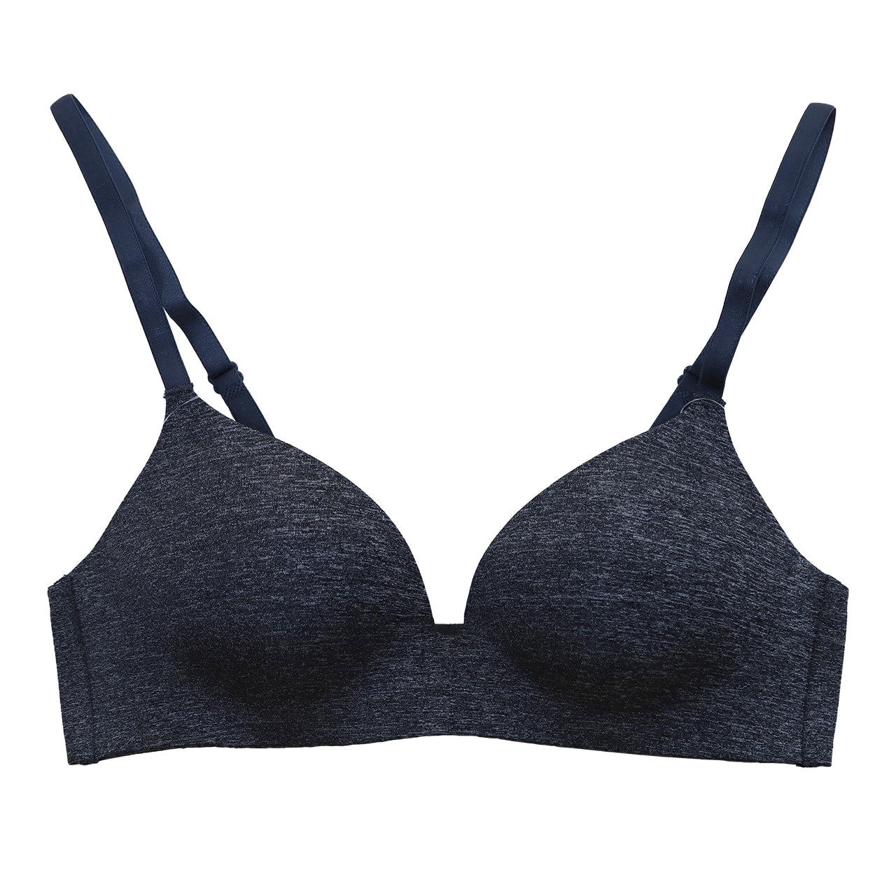 ノンワイヤーブラ シームレス モールドカップ ブラジャー レディース S~LL (下着 女性 インナー ひびきにくい モールドブラ 楽 ワイヤレス ワイヤー無し 響きにくい 美胸 ソフトブラ 無地 シンプル) (在庫限り)