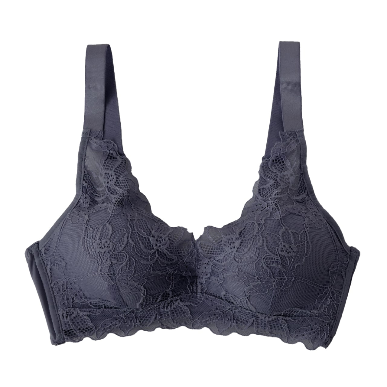 ブラジャー 脇高 ノンワイヤー ノンワイヤーブラ レース くすみカラー M~3L レディース 女性 下着 かわいい 脇肉 ワイヤレス ワイヤーなし 単品 婦人 インナー 締め付けない 楽 ラク フィット ソフトブラ