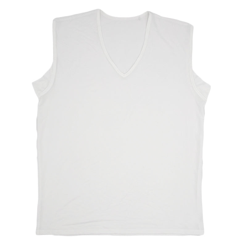 メンズ インナー Tシャツ ノースリーブ Vネック 汗対策 汗取り付き 涼しい 冷感 薄い 夏 吸汗速乾 ムレない ストレッチ 伸びる 伸縮性 汗染み防止 下着 肌着 汗で蒸れにくい 脇部分2重 汗シート 白 黒 M L LL (在庫限り)