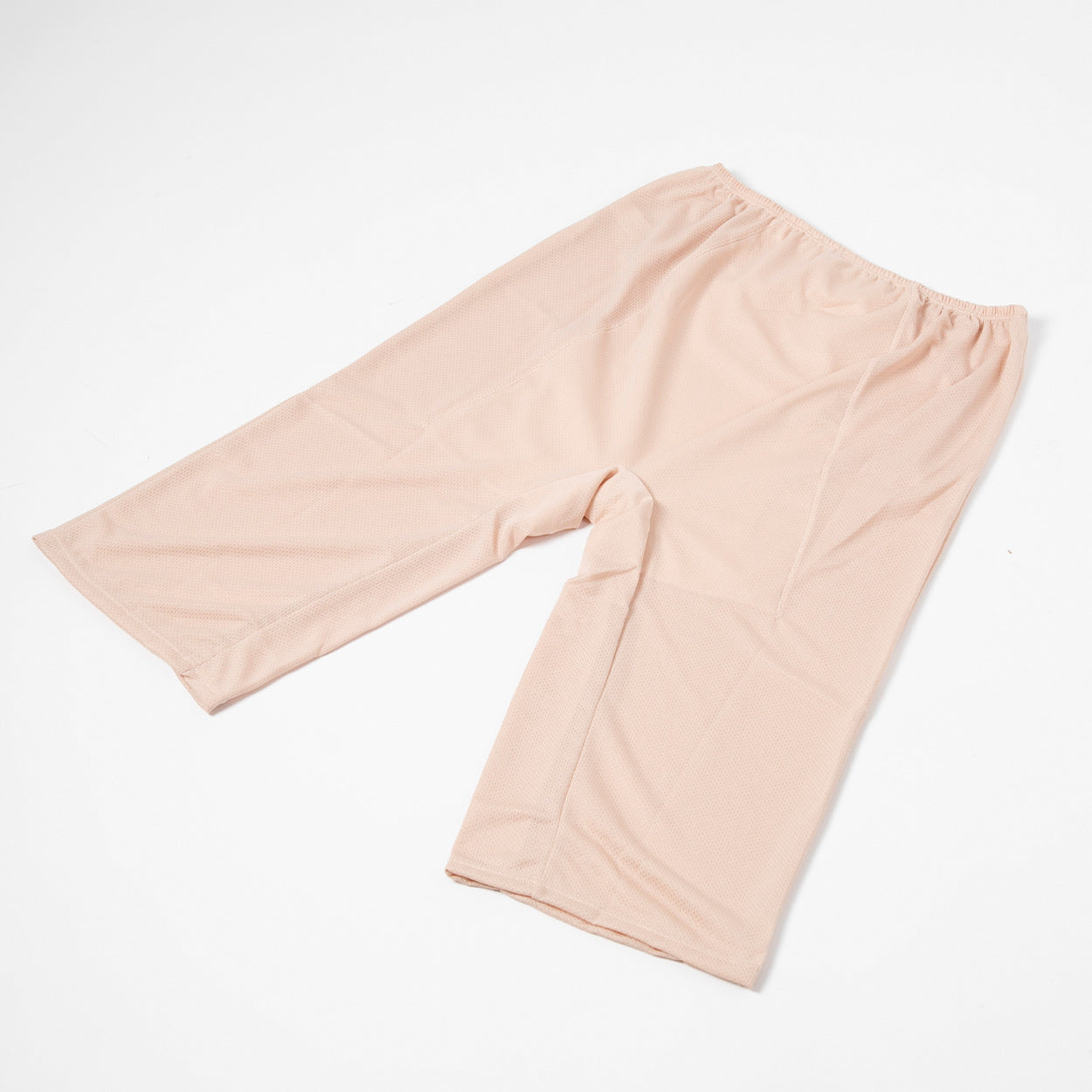 ペチパンツ サニタリー 防水布つき 透け防止 7分丈 防水 蒸れない メッシュ 通気性 スカートの下に重ねて安心 ブラック 黒 ベージュ サラサラ 透けない 生理 スカート ズボンの下 M L LL