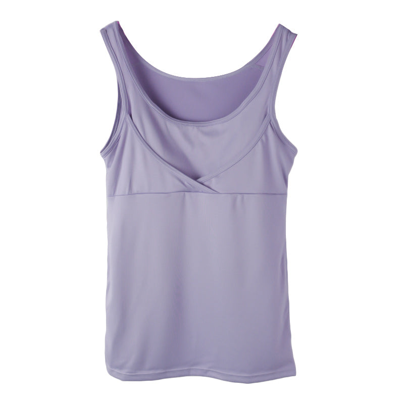 タンクトップ レディース カップ付き 昼夜兼用 24時間使える M L LL ブラトップ ナイトブラ ナイトブラトップ 寝る時 リラックス 無地 下着 インナー 締め付けない 楽 らくちん 揺れ 流れ 軽減 痛くない 20代 30代 40代 50代 60代