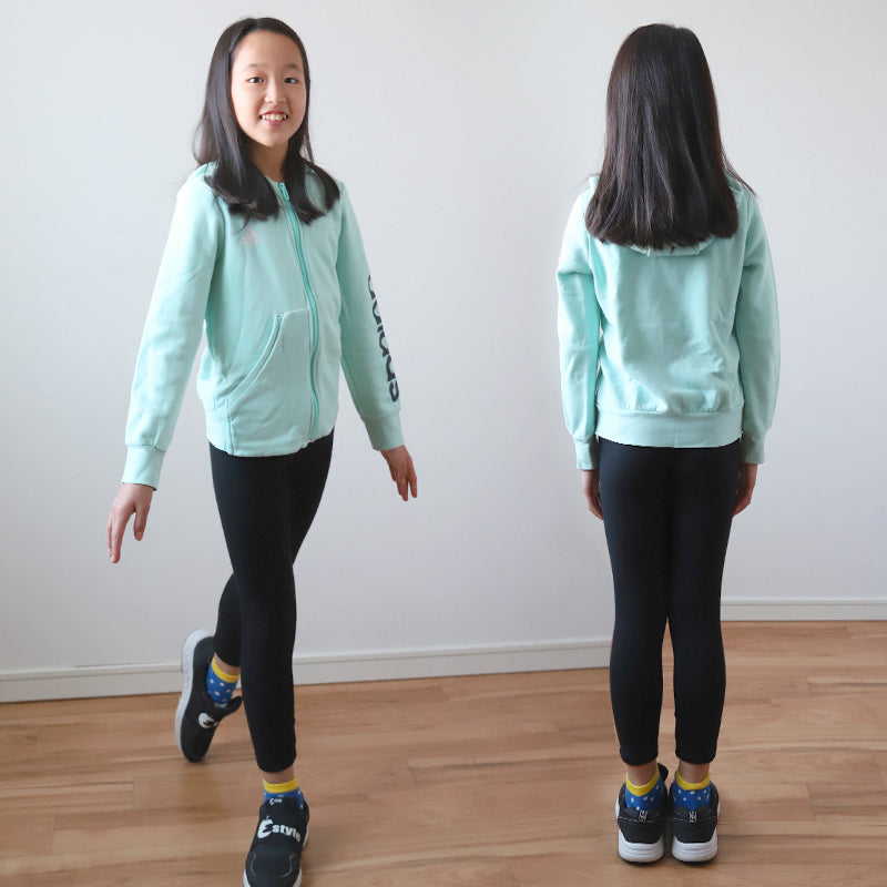【3枚セット】キッズ スパッツ レギンス 10分丈 黒 100cm~160cm 子供 子ども 女の子 男の子 ジュニア インナー パンツ 黒 深ばき 保育園 小学生 下着