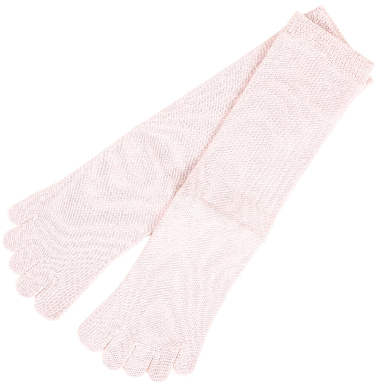 5本指ソックス レディース クルーソックス 薄手 22-24cm (靴下 5本指 ソックス 夏用 蒸れない 5本指靴下 五本指ソックス) (在庫限り)