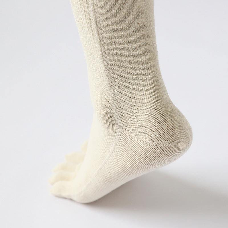 ヘンプ 麻 靴下 5本指 ソックス メンズ レギュラー丈 日本製 24-27cm 奈良 通気性 丈夫 涼しい 蒸れない 吸湿性 防臭 さらさら サラサラ ユニセックス レディース アウトドア 24cm 25cm 26cm 27cm
