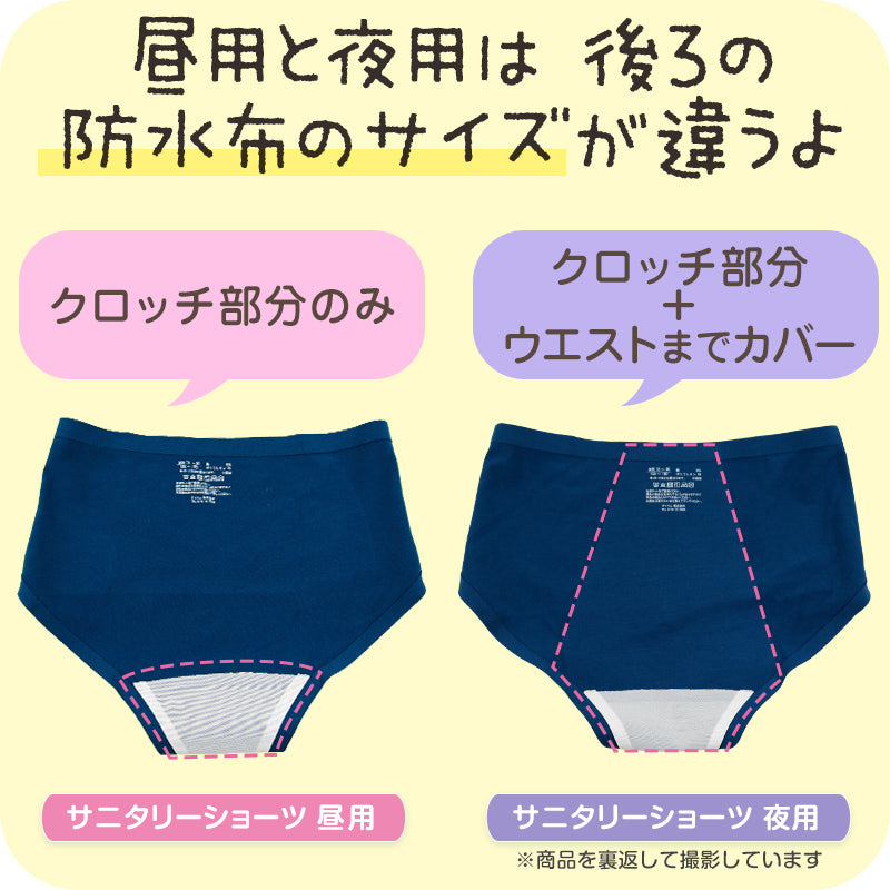 サニタリーショーツ シームレス レディース 昼用 羽根つき対応 M~LL (生理用ショーツ 綿 生理用パンツ ひびきにくい 吸汗速乾 羽つき 防臭) (在庫限り)