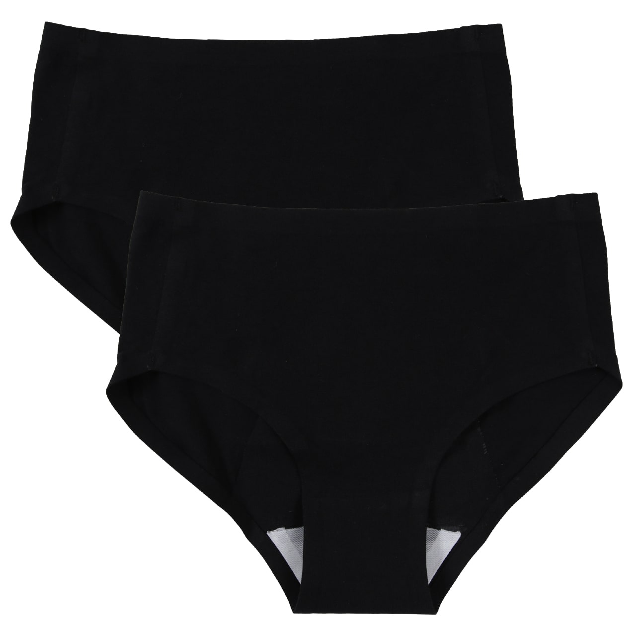 【3枚セット】Suteteko 綿ベア天メルト 婦人サニタリーショーツ 夜用 M~LL (綿ベア天 生理用ショーツ 多い日用 吸水速乾加工 羽つきナプキン対応 切りっぱなし 綿混ストレッチ) (在庫限り)