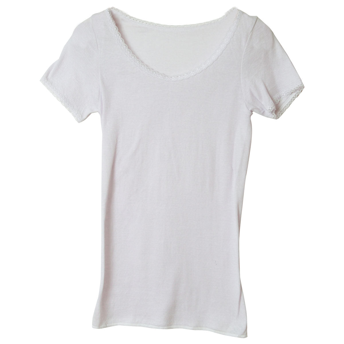 綿100% インナー 半袖 レディース ガーゼ M~LL 下着 肌着 締め付けない 綿 コットン シャツ 3分袖 女性 婦人 冷えとり あったか 暖かい 日本製