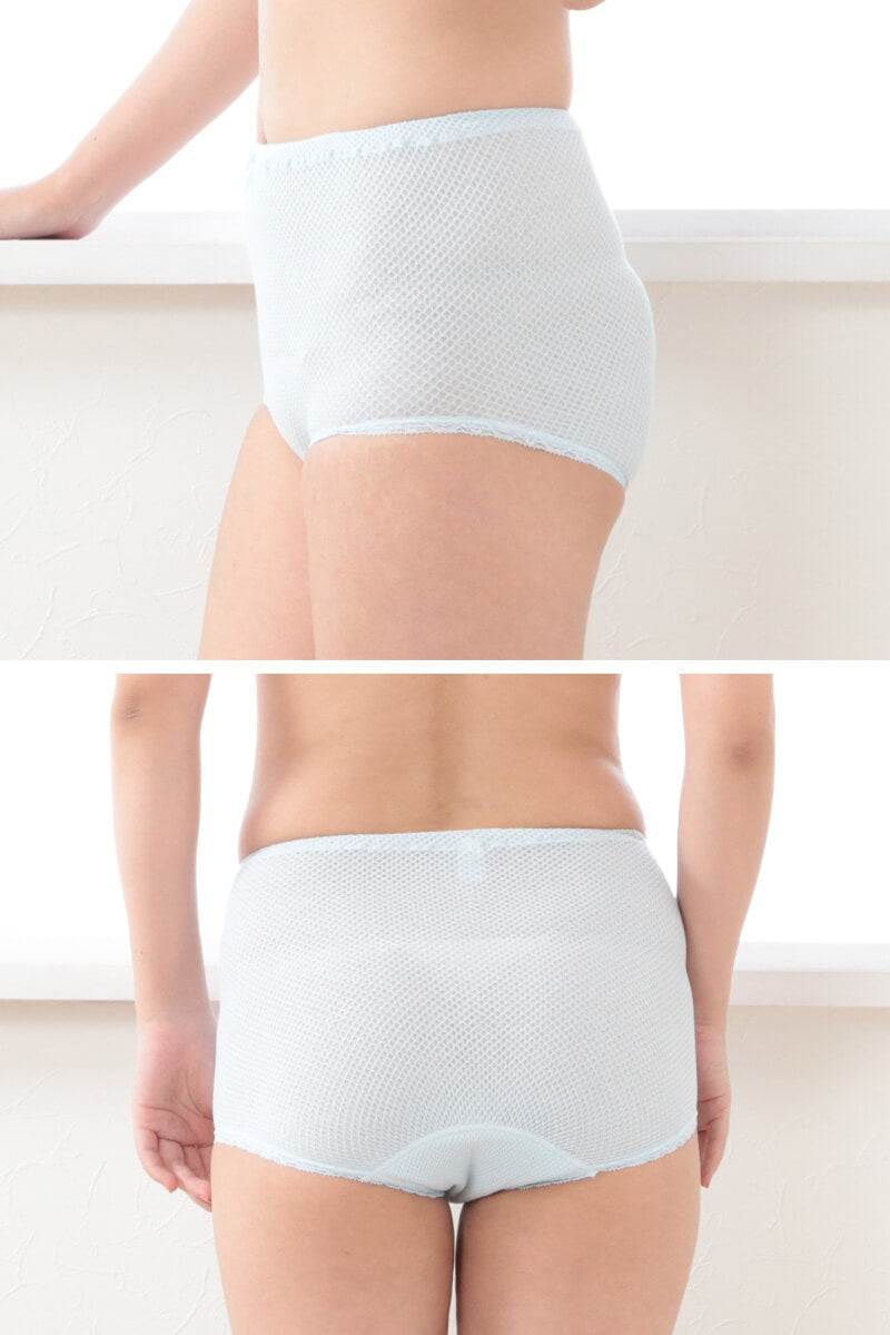 Suteteko 女性用 超伸縮 やみつきのびのび失禁ショーツ 20cc対応 3色組 M~LL (レディース 伸縮性 失禁ショーツ 3色組)