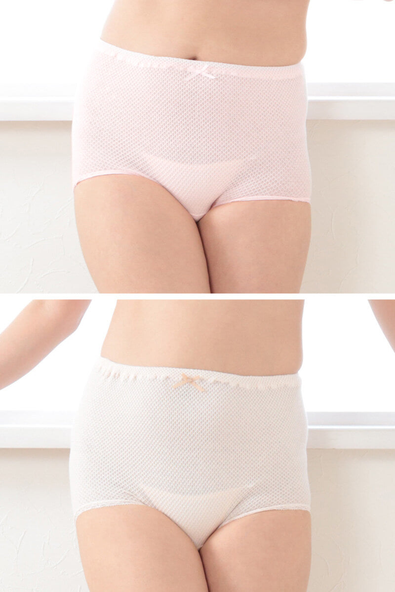 Suteteko 女性用 超伸縮 やみつきのびのび失禁ショーツ 20cc対応 3色組 M~LL (レディース 伸縮性 失禁ショーツ 3色組)