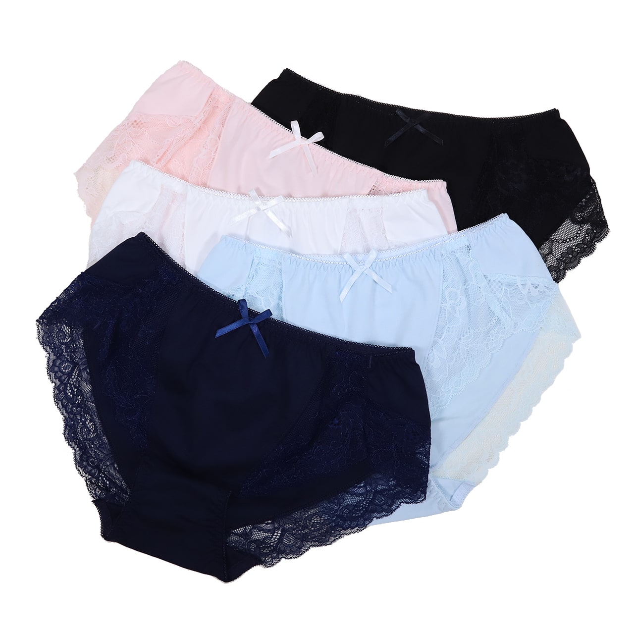 ショーツ レディース 大きいサイズ 3l 4l 5l 綿 セット 柄おまかせ 5枚組 3L~10L (下着 女性 婦人 まとめ買い 福袋 インナー かわいい おしゃれ 6l 8l 10l) (在庫限り)