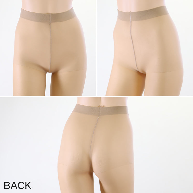 ECOSTO 日本製 ストッキング 伝線しにくい 丈夫 M-L・L-LL パンスト 破れにくい まとめ買い 大きいサイズ プチプラ レディース ベージュ 黒 (在庫限り)