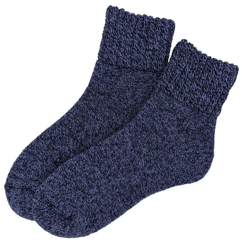 裏起毛 靴下 あったか 厚手 レディース メンズ ルームソックス 冬 クルー丈 20-22cm~28-30cm 暖かい クルーソックス 厚手 防寒 裏起毛ソックス