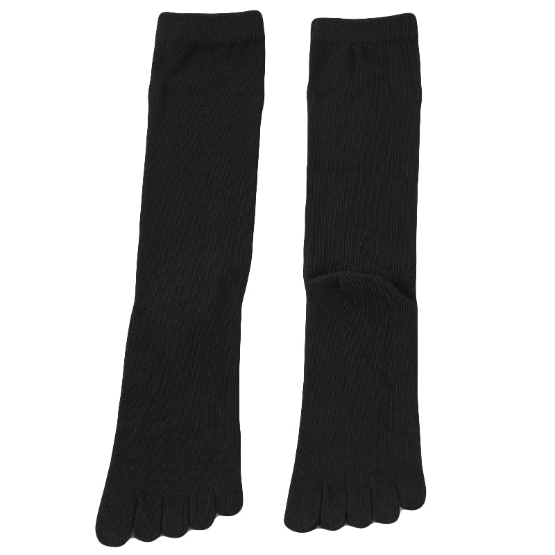 5本指ソックス レディース メンズ ハイクルー 薄手 靴下 22-24cm~28-30cm 5本指 ソックス 夏用 蒸れない 5本指靴下 五本指ソックス ハイソックス ユニセックス 大きいサイズ