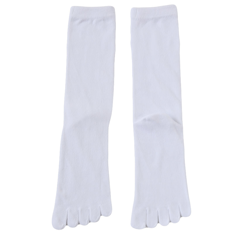 5本指ソックス レディース メンズ ハイクルー 薄手 靴下 22-24cm~28-30cm 5本指 ソックス 夏用 蒸れない 5本指靴下 五本指ソックス ハイソックス ユニセックス 大きいサイズ