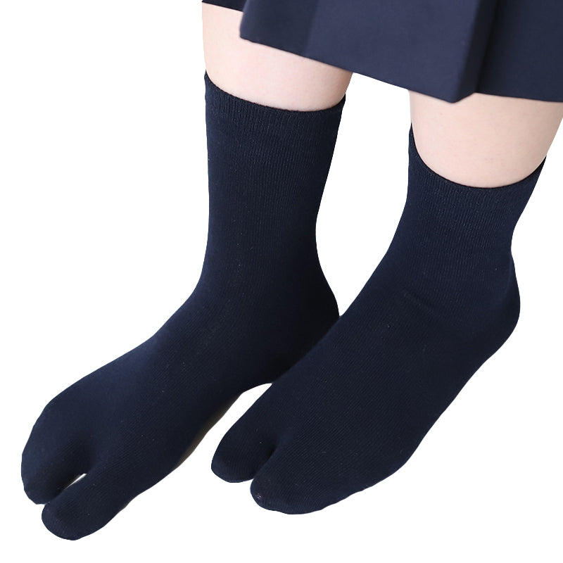 足袋靴下 キッズ レディース 小さいサイズ クルーソックス 薄手 靴下 14-18cm・18-22cm ソックス 夏用 蒸れない 足袋ソックス 子供