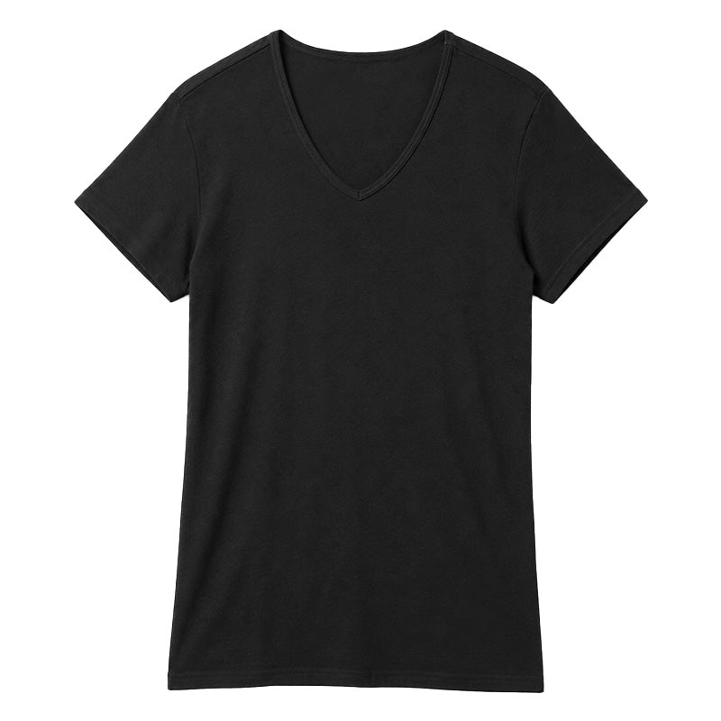 綿100% メンズ インナー 半袖 tシャツ Vネック 薄手 定番 無地 白 黒 グレー 夏 冬 1年中 抗菌防臭 シンプル 肌着 下着 インナーシャツ S~LL
