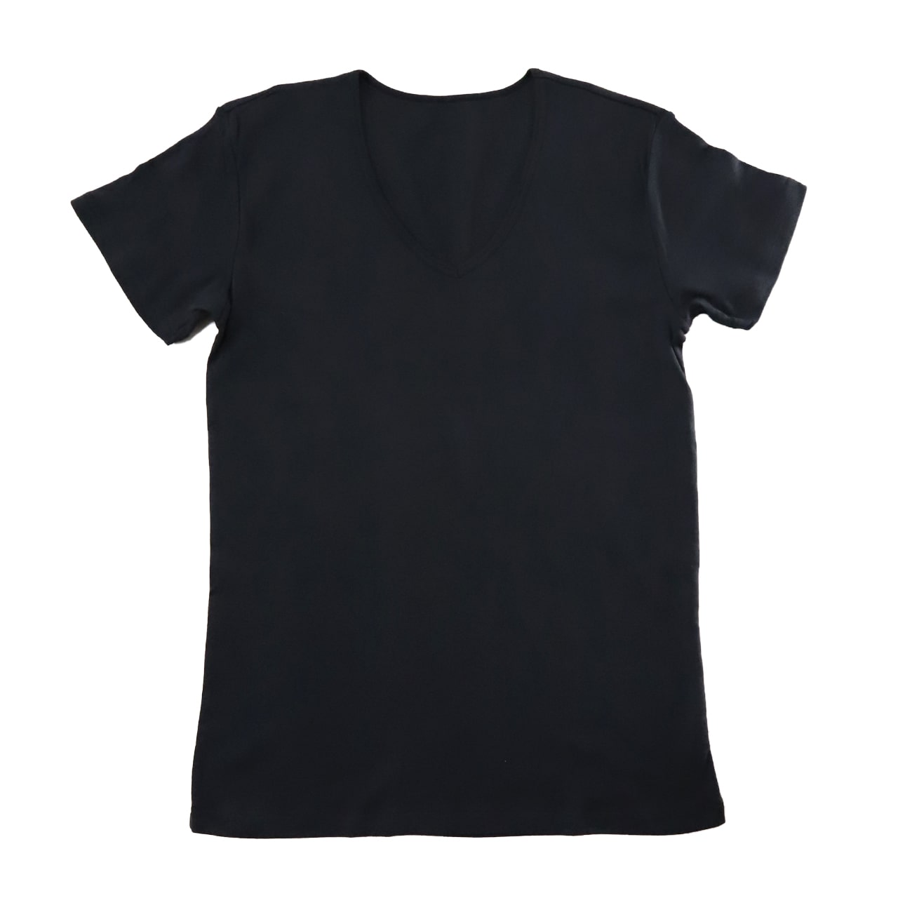 綿100% メンズ インナーシャツ 深めVネック 半袖 Tシャツ S~LL 下着 肌着 V首 インナー 抗菌 防臭 におい 見えない 無地 コットン 男性 紳士 M L