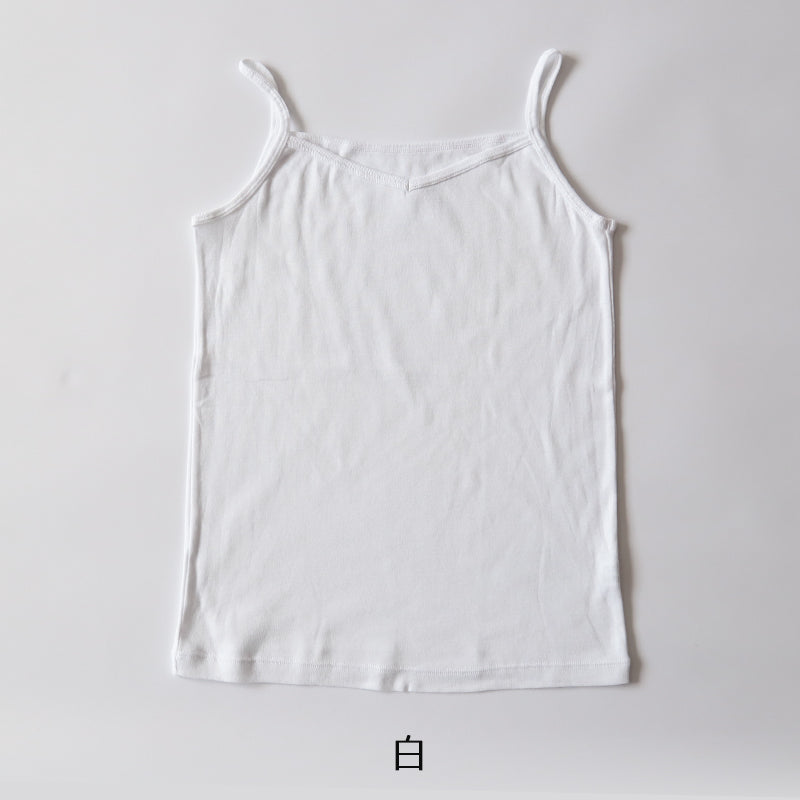 キャミソール 綿100% レディース インナー S~LL 肌着 下着 綿 キャミ シャツ コットン 無地 白 グレー 黒 ベージュ シンプル 女性 婦人