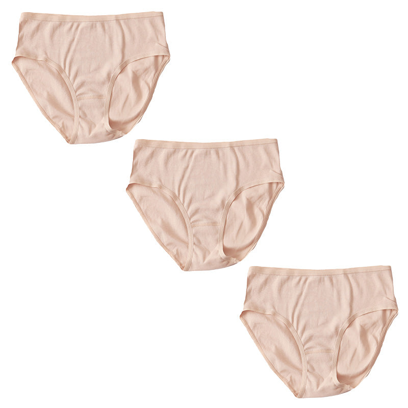 ショーツ レディース 綿100% 浅ばき 3枚セット S M L LL ハーフショーツ 浅め ローライズ パンツ コットン やわらかい 肌ざわり 敏感肌 シンプル 無地 インナー Suteteko パンティ レディースランジェリ 爽やか 着こなし 3枚組 まとめ売り
