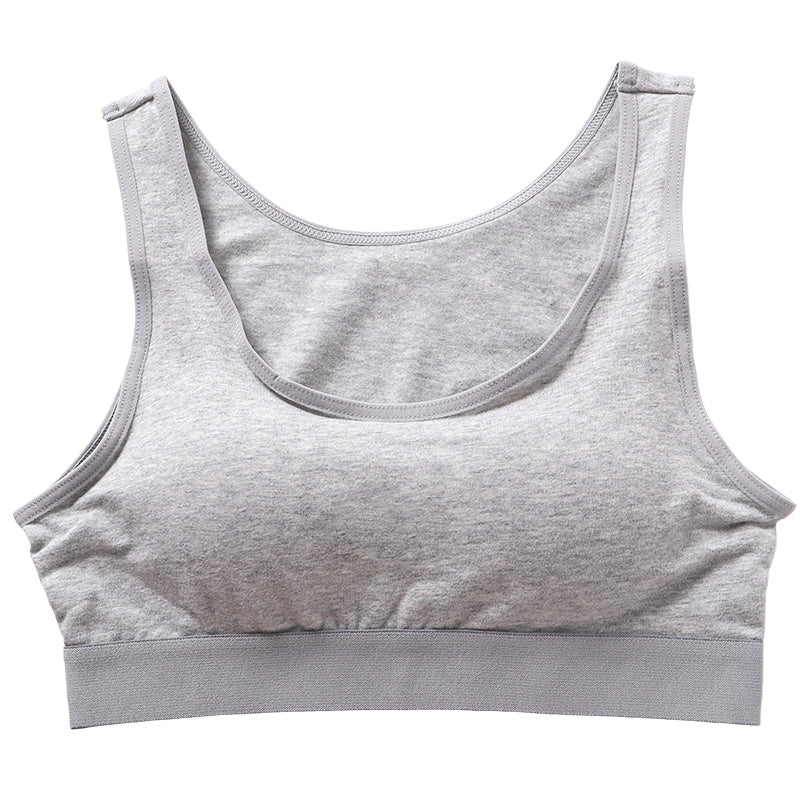 ハーフトップ カップ付き ブラジャー S M L LL 3L 4L ラン型 ブラ ノンワイヤー レディース 綿 コットン 大きいサイズ 女性 下着 インナー